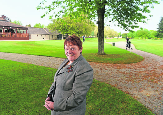 Highland councillor Margaret Davidson