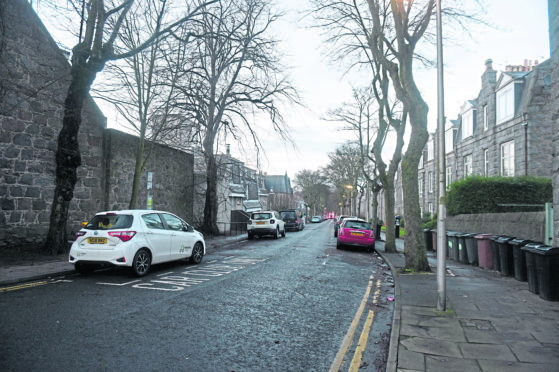 Thomson Street, Rosemount, Aberdeen.
Picture by Darrell Benns.