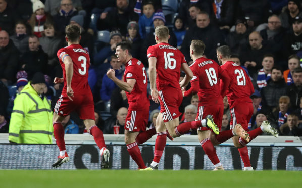 Scott McKenna scored the winning goal against Rangers last week.