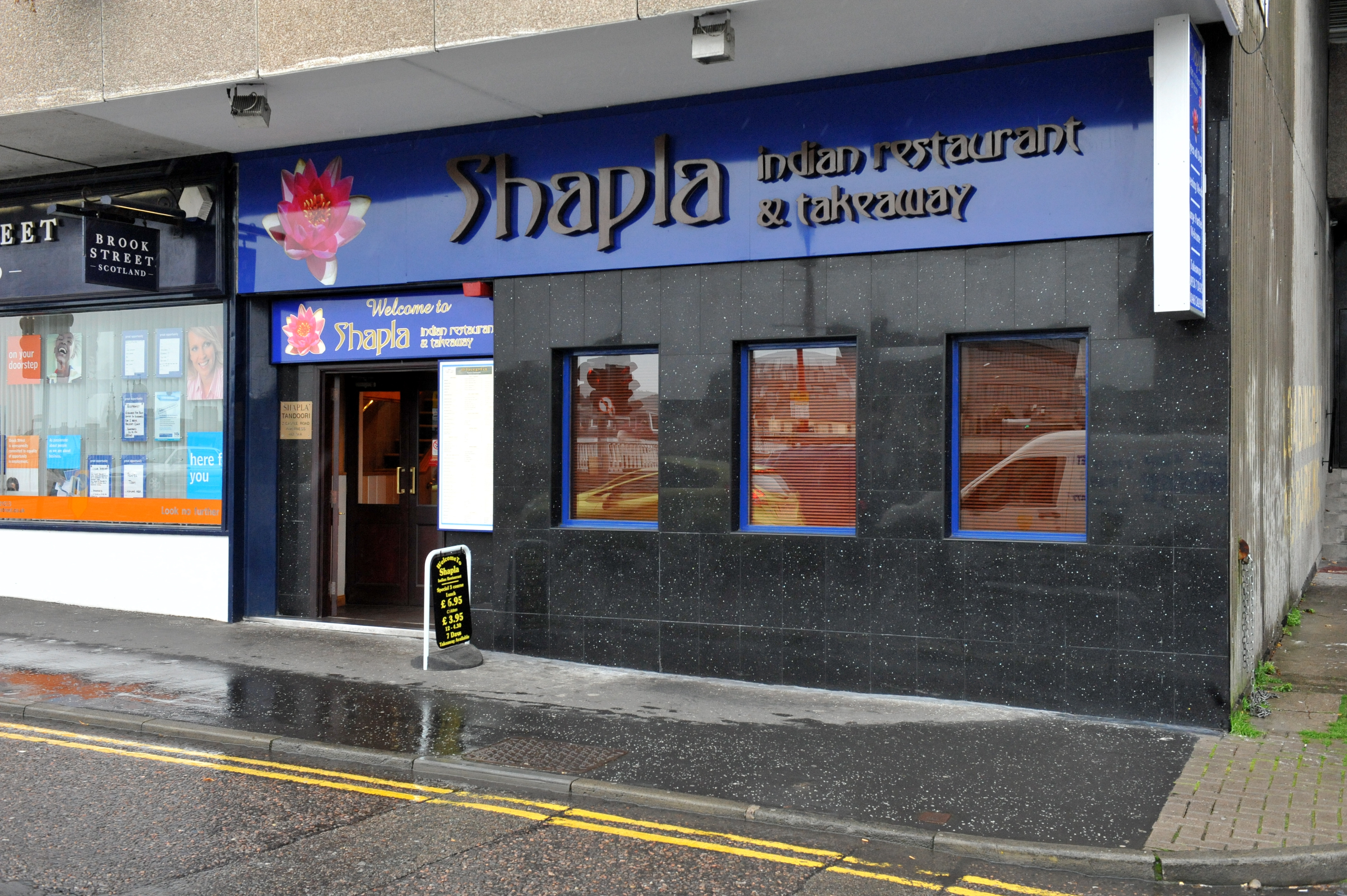 Shapla Indian restaurant in Inverness.