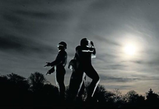 The Piper Alpha Memorial at Hazlehead Park. 167 men died in 1988 when a leak on the Piper Alpha platform led to a series of explosions.