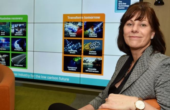 UK Energy and Clean Growth Minister Claire Perry, pictured in Aberdeen earlier this year.