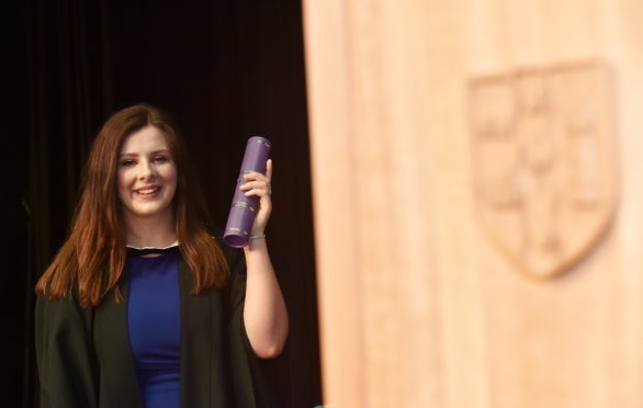 RGU graduate Danielle Robertson