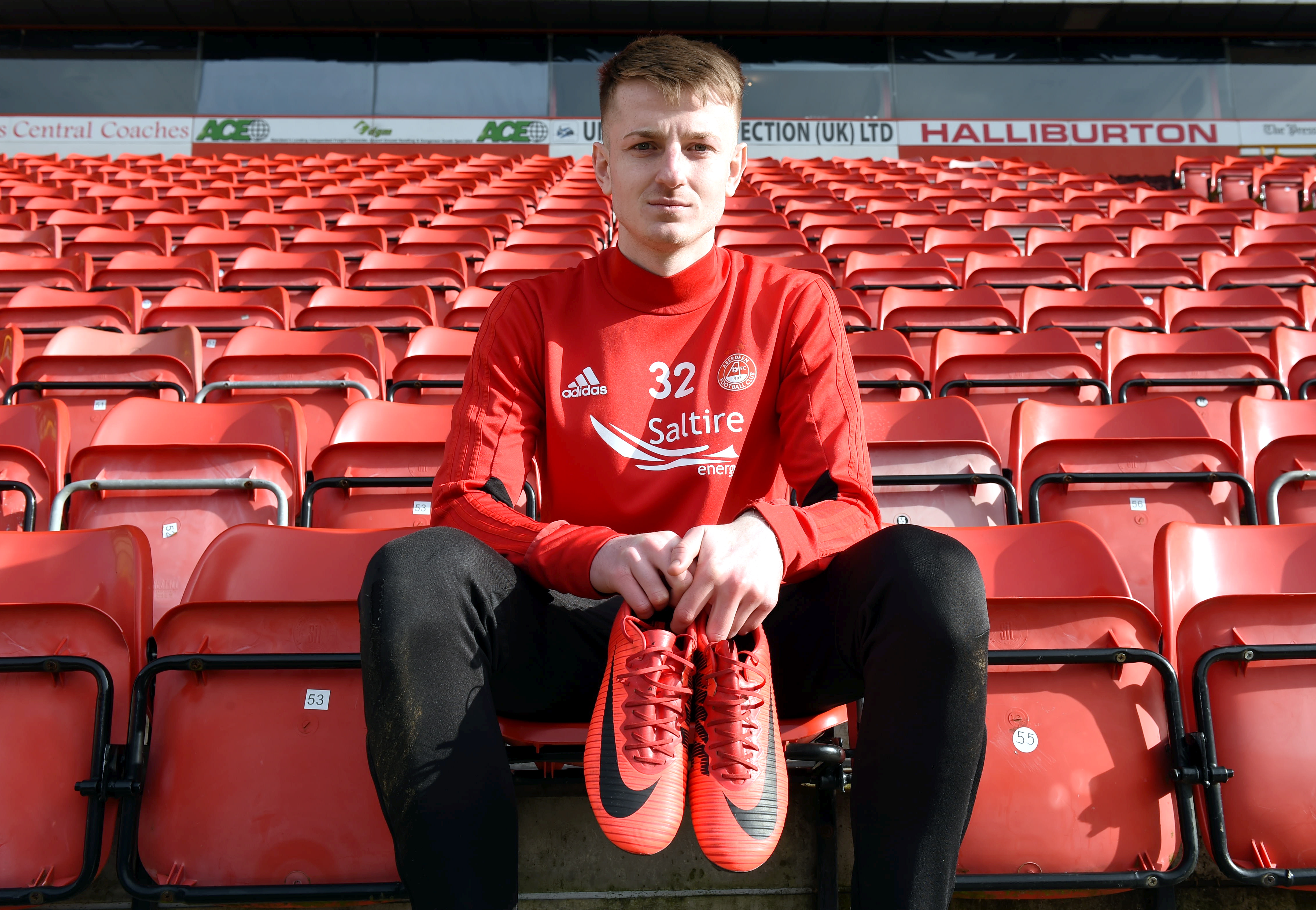 Aberdeen youngster Sam Roscoe is on loan at Alloa Athletic.
