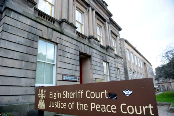 Elgin Sheriff Court.