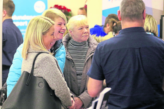 Jobs fair at Dingwall Town Hall.