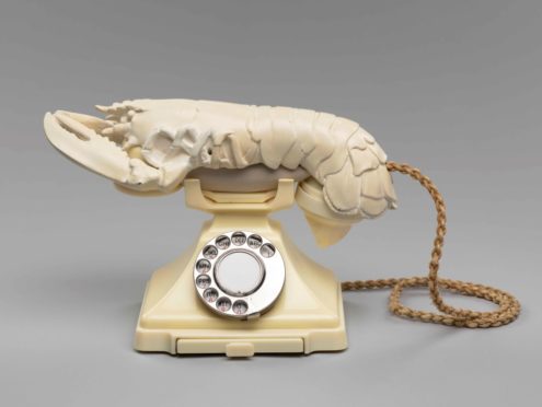 Salvador Dalí and Edward James Lobster Telephone.