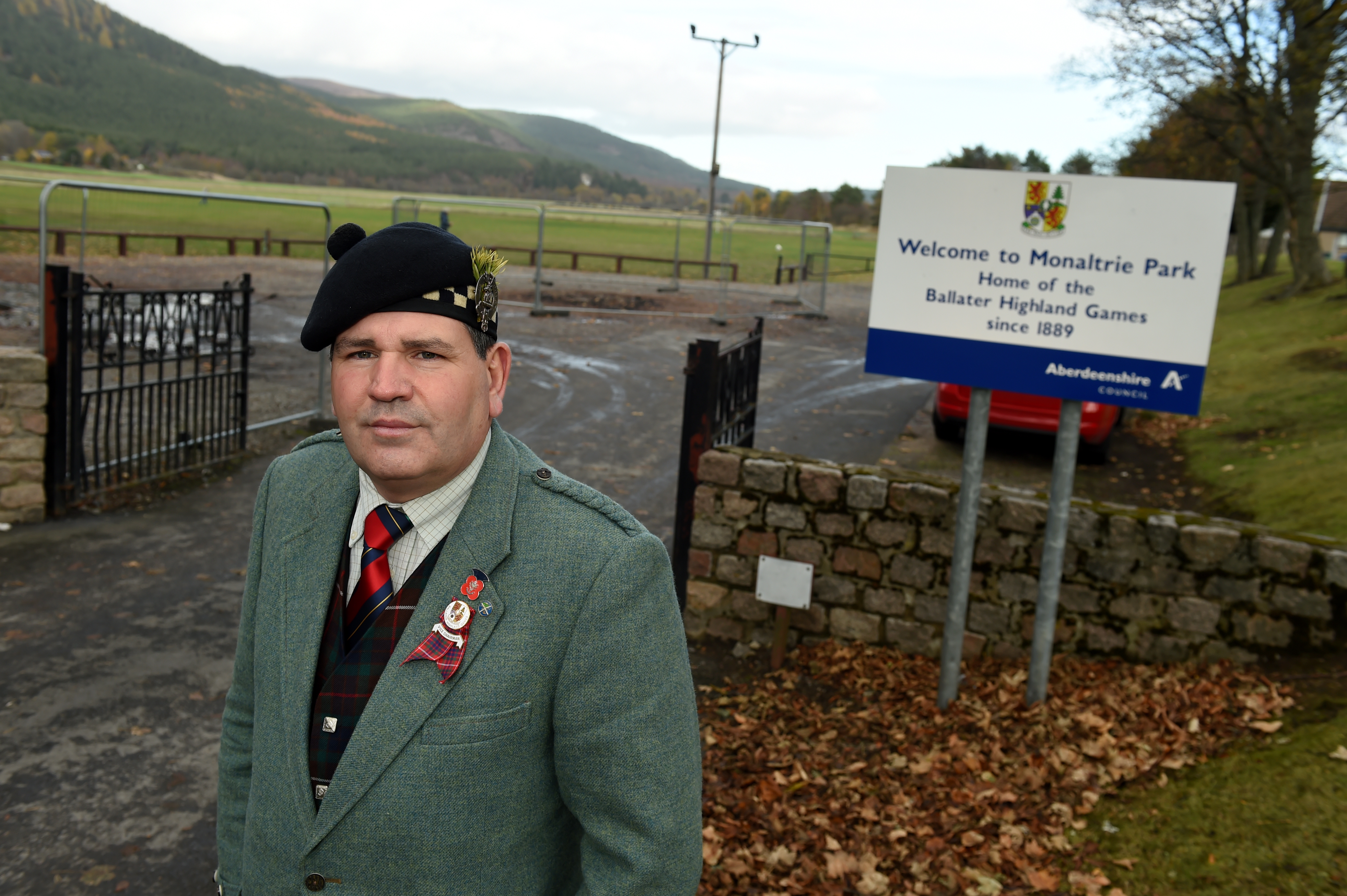 Ballater highland games vice chairman Scott Fraser is appealing for archive materials from the games.