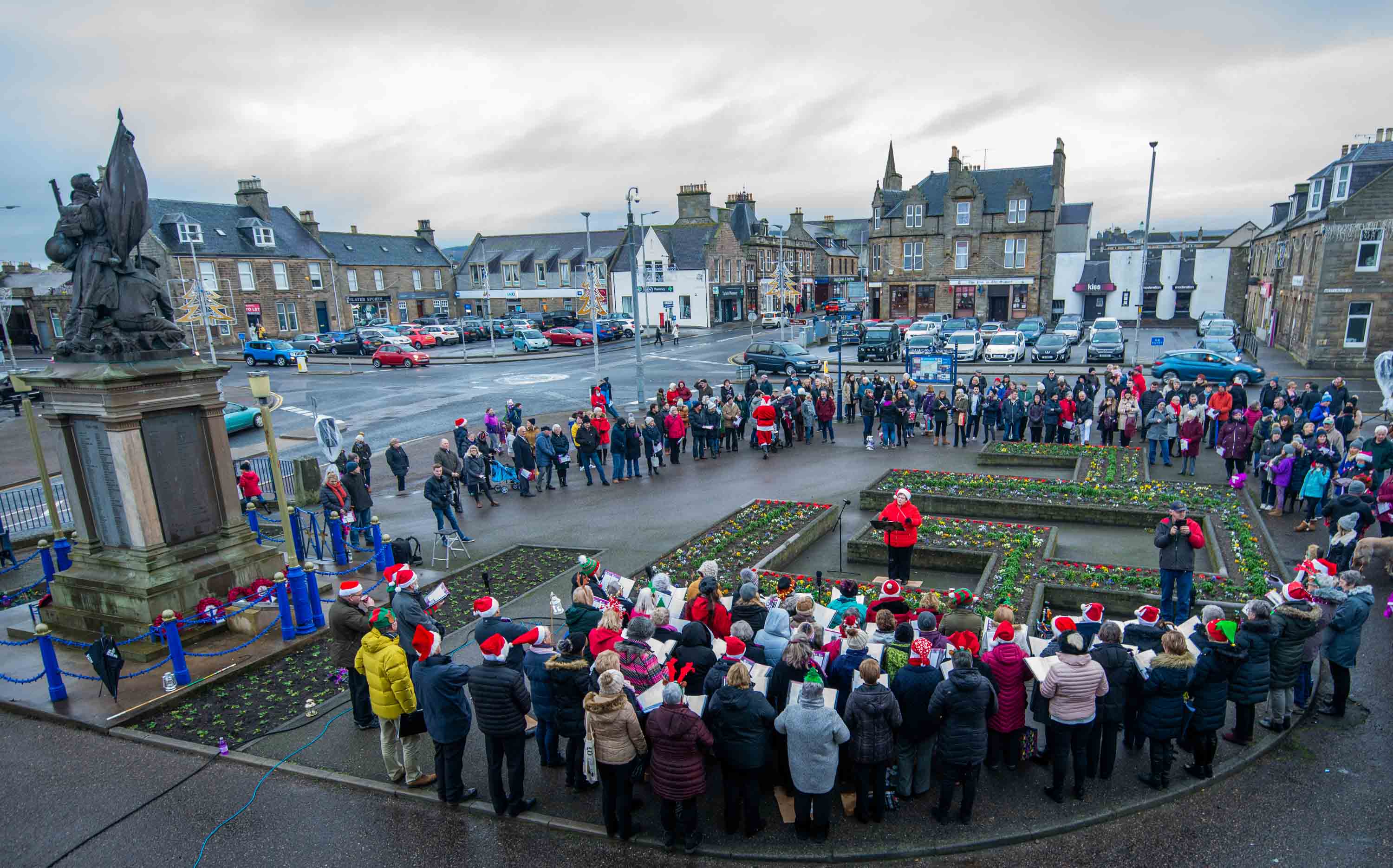 The event was the first of its kind organised by Buckie and District Community Choir.