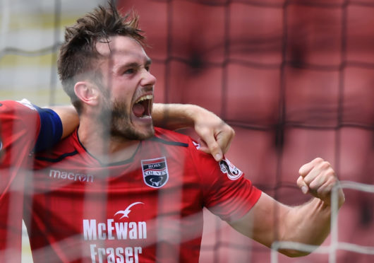 Keith Watson scored the winner in stoppage-time for Ross County.