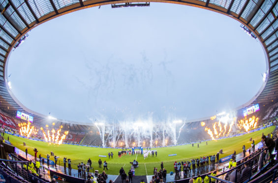 Aberdeen took on Celtic in the 2018 Betfred Cup final at Hampden.