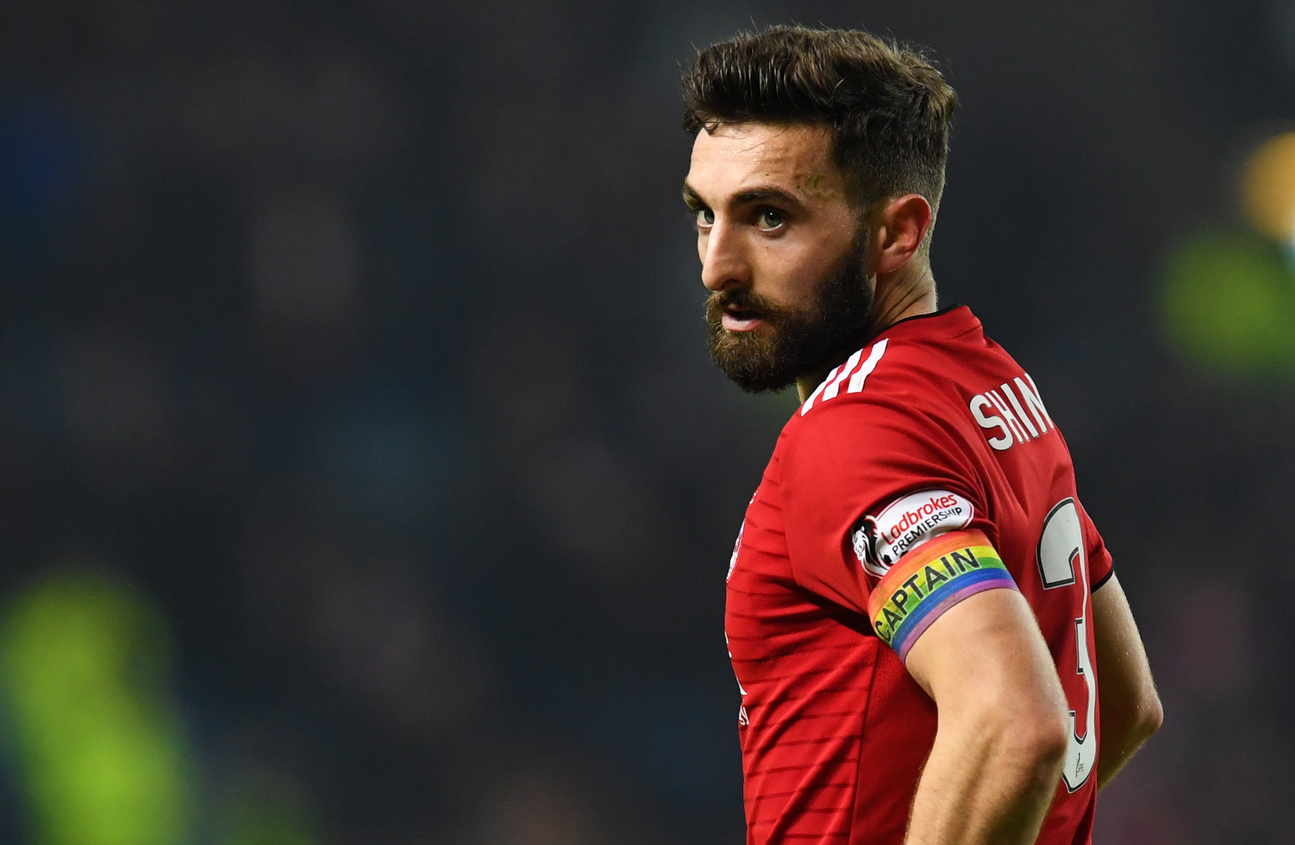 Graeme Shinnie is out of contract in the summer.