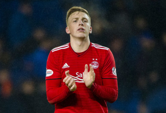 Aberdeen midfielder Lewis Ferguson.