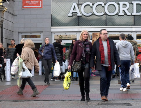 The Bon Accord shopping centre in Aberdeen.