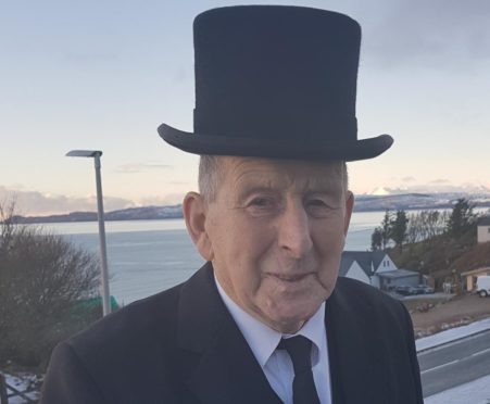 Bobby Corson, the longest serving undertaker in Lochaber passed was laid to rest on Sunday.