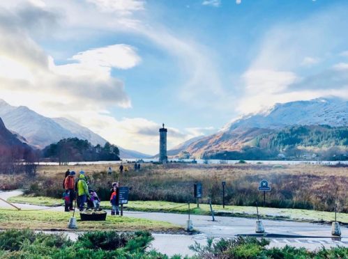 Glenfinnan visitor numbers rise above 350,000 per year.