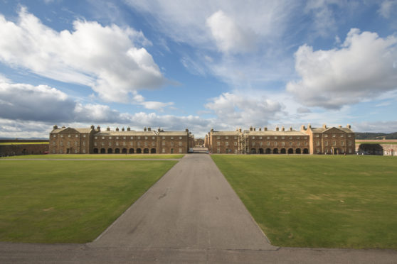 Fort George barracks.