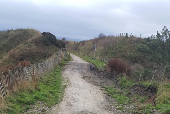 There are coastal paths between the likes of Cullen and Portknockie but no footpaths connecting Rothes to Craigellachie.