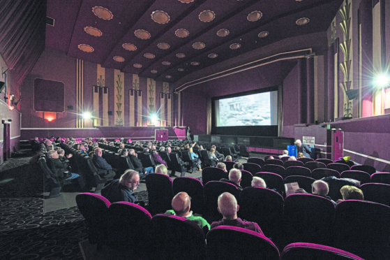 Moray locals watch footage from the past at the Playhouse in Elgin