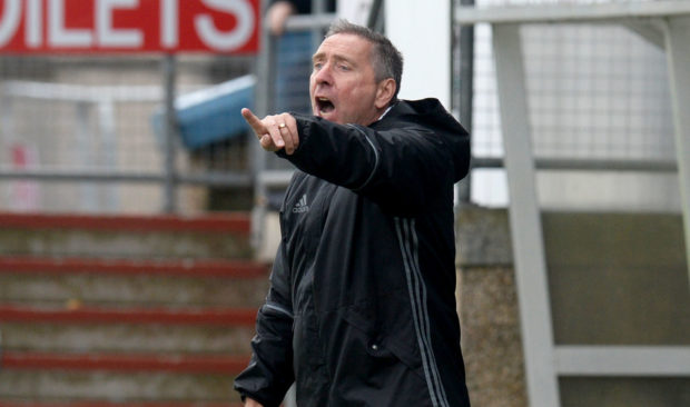 Peterhead boss Jim McInally.