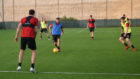 Graeme Shinnie training with the Dons in Dubai.  AFC Media.