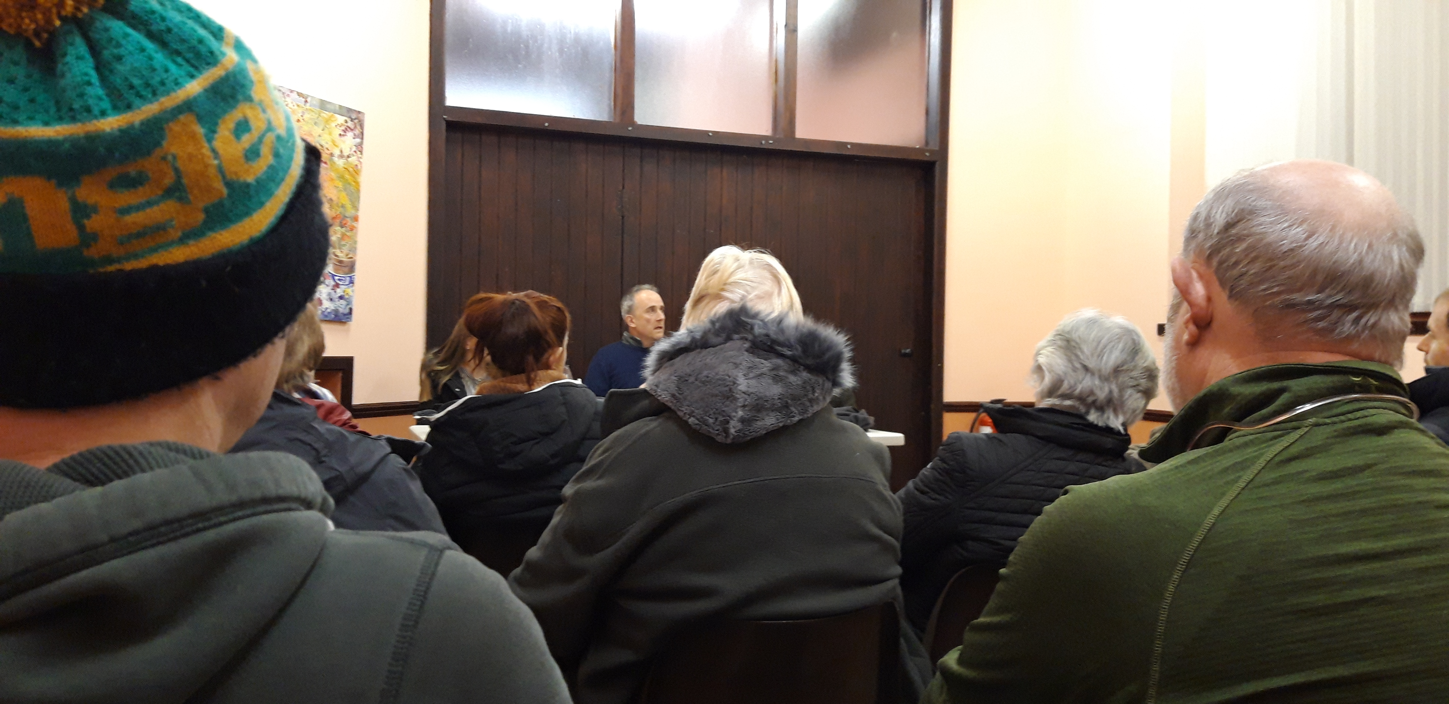 Capacity meeting discusses the news of a hydro plant and power house on the doorstep.