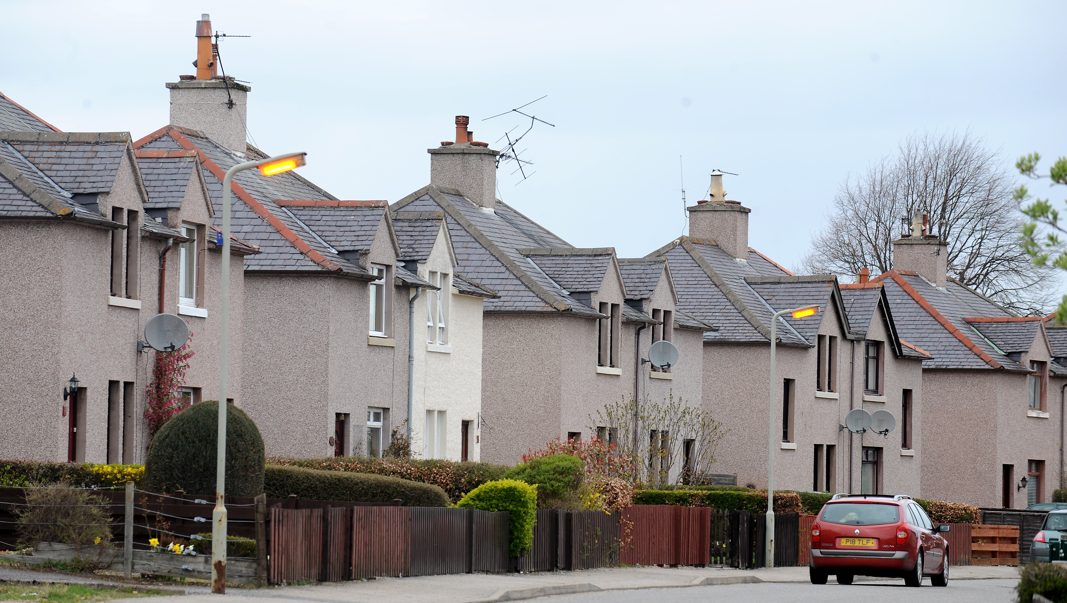 Housing in the Dalneigh area of Inverness.
