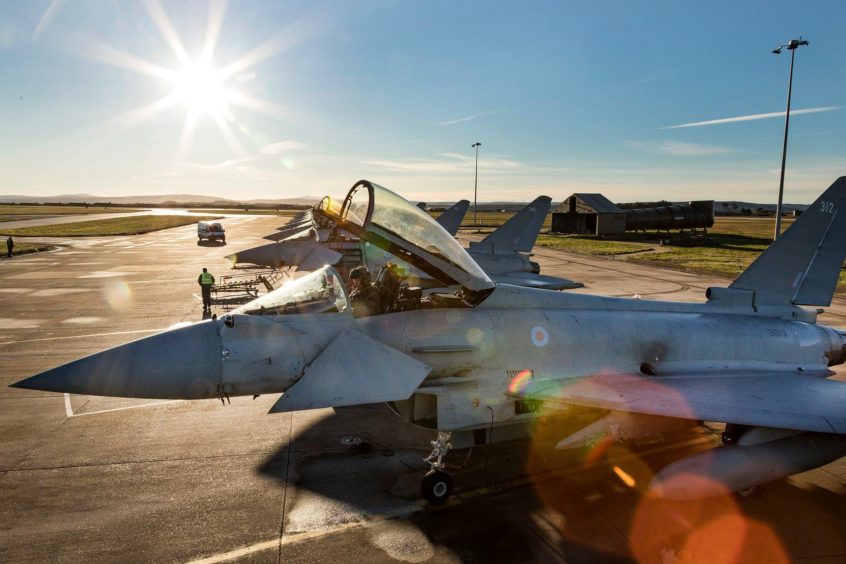 Picture credit: @RAF Lossiemouth