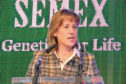 NFU president Minette Batters at the Semex Conference 2019