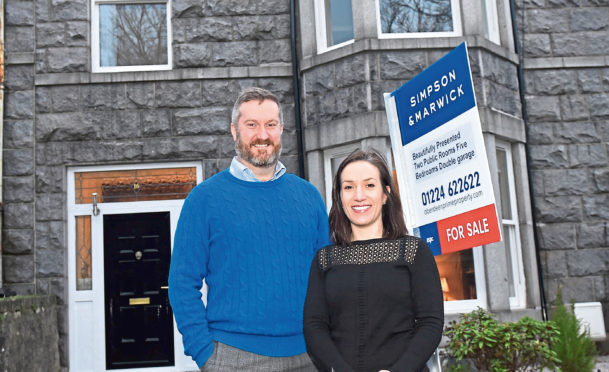 Peter and Sarah Lawson.
Picture by Heather Fowlie.