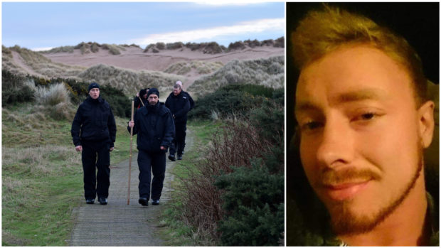 Police have been searching for Alastair Done at Balmedie Beach.