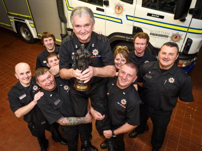 Alan Cruickshank's colleagues have raised £50,000 for the charity that helped nurse him back to health.
Picture by Jason Hedges