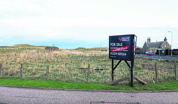 The area of land in South Harbour Road.