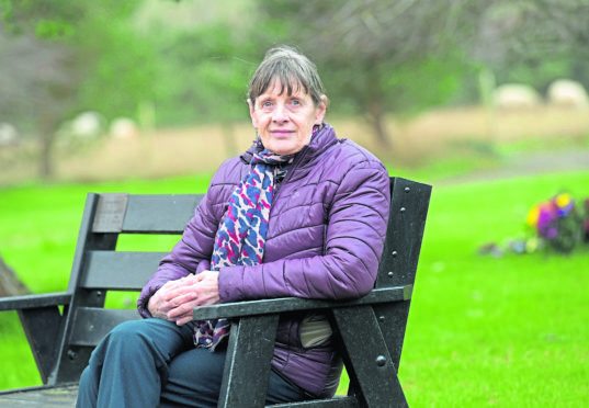 Fiona Rankin runs the Clovery Woods of Rest, near Turriff.
Picture by Kath Flannery.