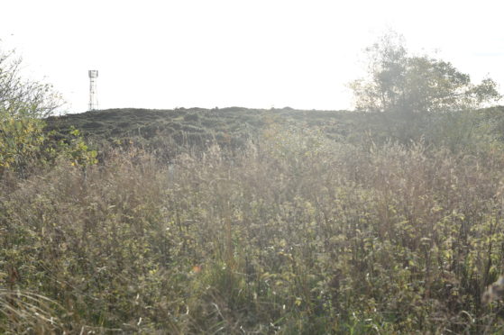 The site where the homes were planned for.