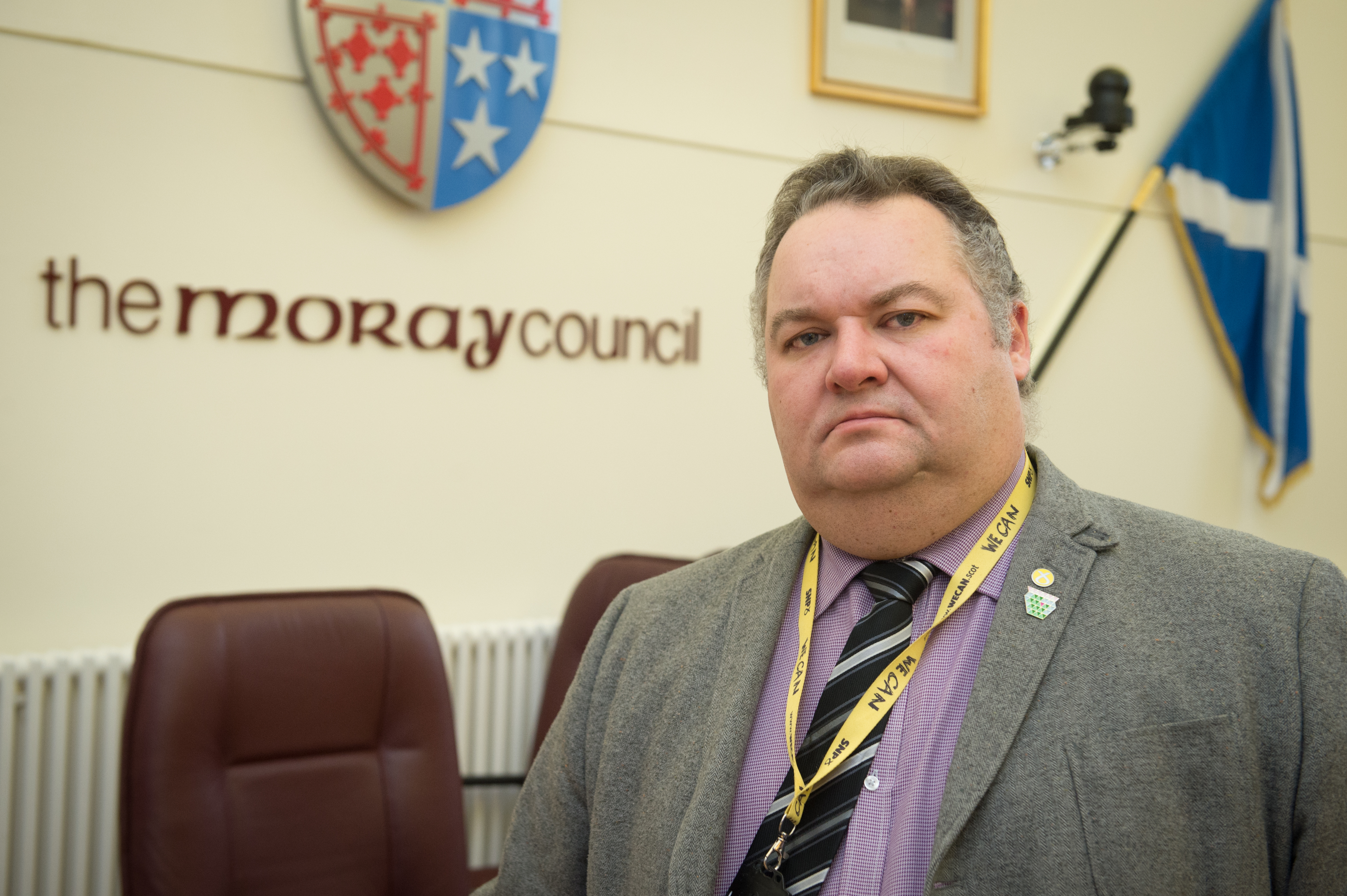 Moray Council leader Graham Leadbitter.