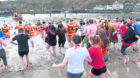 Stonehaven's 2019 Nippy Dip in aid of the RNLI.