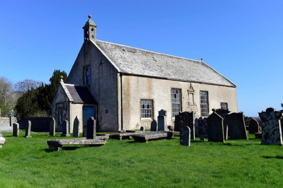 THE DERELICT PARISH CHURCH AT ALVAH