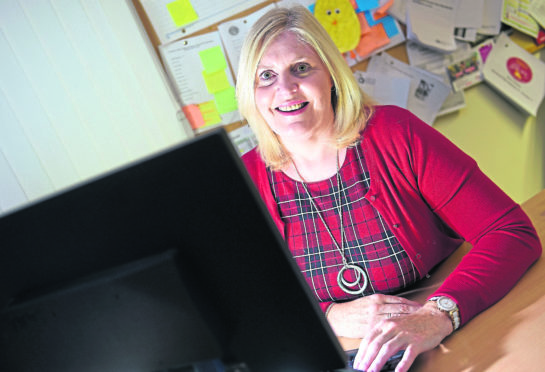 Looking to the future: Fiona Ednie, executive manager of Direct Childcare in Inverness. Photograph by Sandy McCook