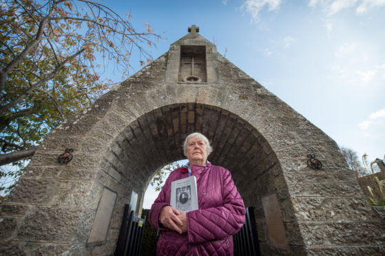 Local Historian and author, Jill Stewart from Dyke in Forres.