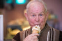 Charlie Armour from Fochabers tries the new ice cream.
Picture by Jason Hedges