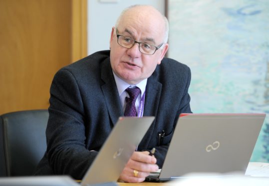 Highland Council Budget Leader, Councillor Alister Mackinnon.