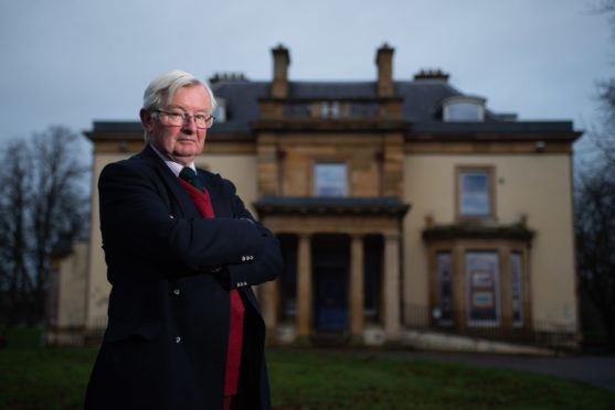 Lord Lieutenant of Moray, Grenville Johnston.