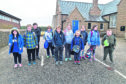 Mixed feelings as Longhaven pupils leave their school  for what is probably the last time.