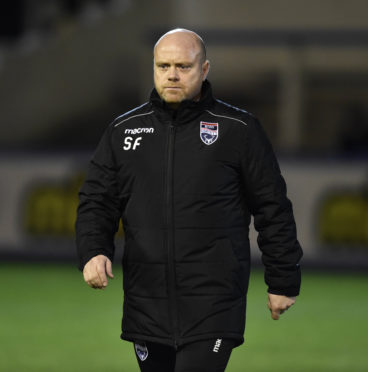 04/01/19 LADBROKES CHAMPIONSHIP
MORTON v ROSS COUNTY
CAPPIELOW - GREENOCK
Ross County co-manager Steven Ferguson.