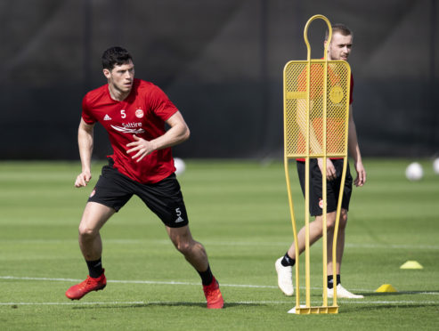 Aberdeen defender Scott McKenna.