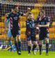 19/01/19 WILLIAM HILL SCOTTISH CUP 4TH ROUND
MOTHERWELL v ROSS COUNTY
FIR PARK - MOTHERWELL
Ross County's Brian Graham (left) celebrates after he makes it 1-0