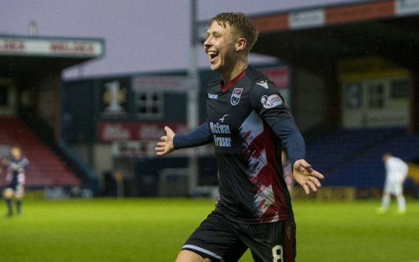 Ross County midfielder Jamie Lindsay scored the all-important equaliser.