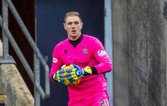 Caley Thistle goalkeeper Cammy Mackay.