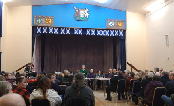 A meeting was held at Kilmallie Community Council  to discuss discuss its plan to place a Domestic Waste Transfer Building